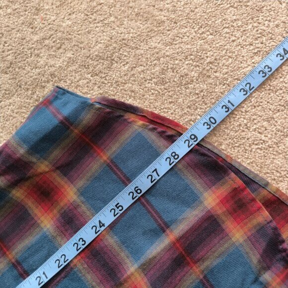 Columbia Hiking Utility Cabin Outdoor Omni-wick Silver Ridge Flannel Shirt L - Picture 7 of 8